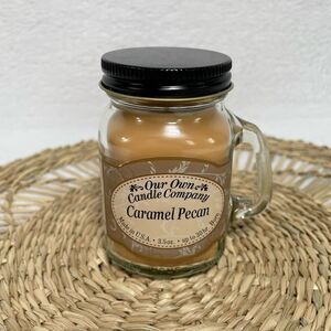 Our Own Candle Company Mini Candle 3.5oz Caramel Pecan Gift Idea